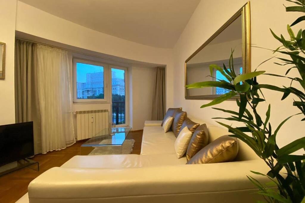 布加勒斯特New Luxury Flat In Front Of The Parliament At Unirii公寓 外观 照片